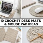 Crochet Desk Mats & Mouse Pad Ideas