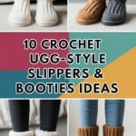 Crochet Ugg-Style Slippers & Booties Ideas