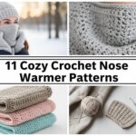 Cozy Crochet Nose Warmer Patterns