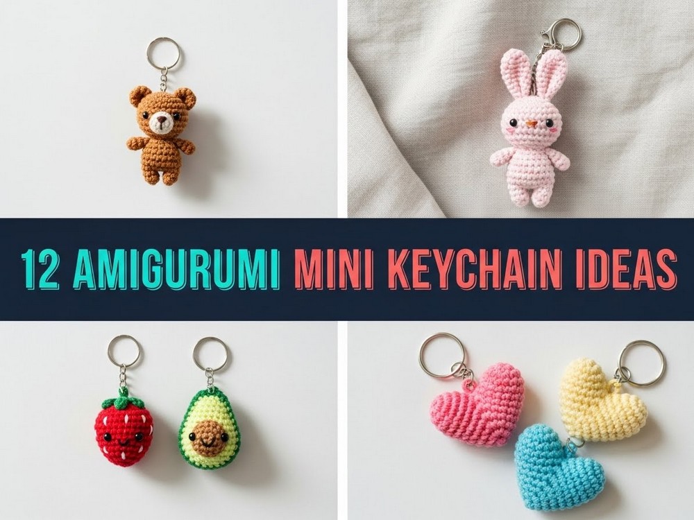 Amigurumi Mini Keychain Ideas
