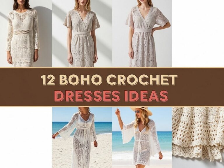 Boho Crochet Dresses Ideas