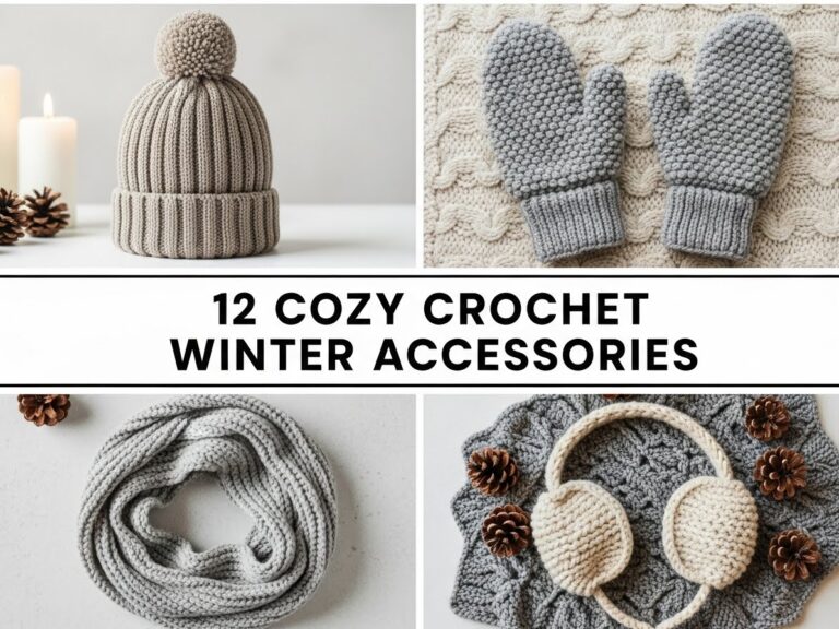 Cozy Crochet Winter Accessories