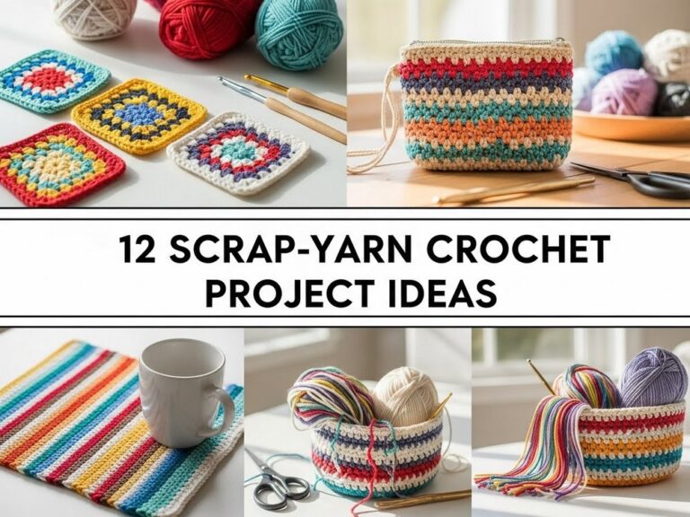 Scrap-Yarn Crochet Project Ideas