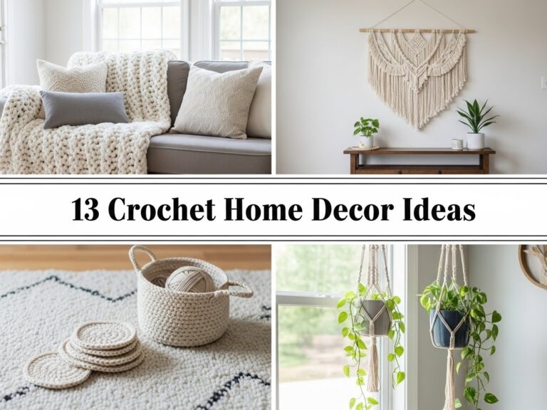 Crochet Home Decor Ideas
