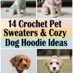 Crochet Pet Sweaters & Cozy Dog Hoodie Ideas