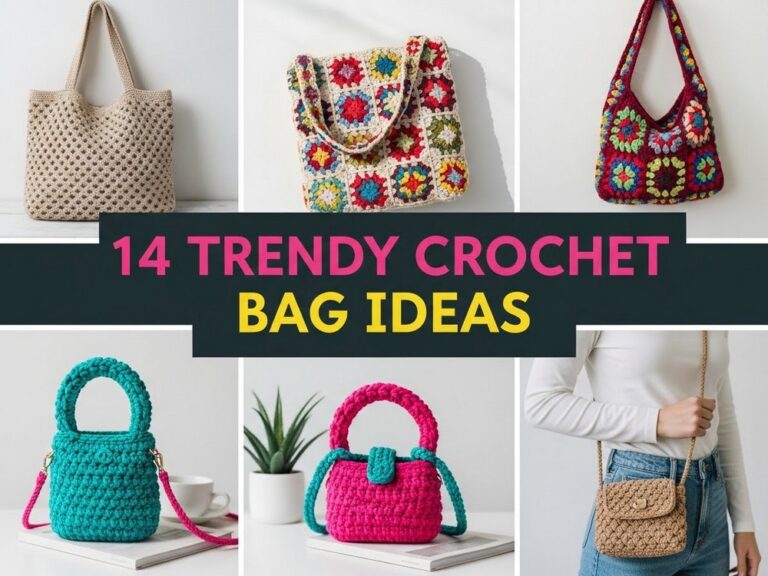 Trendy Crochet Bag Ideas