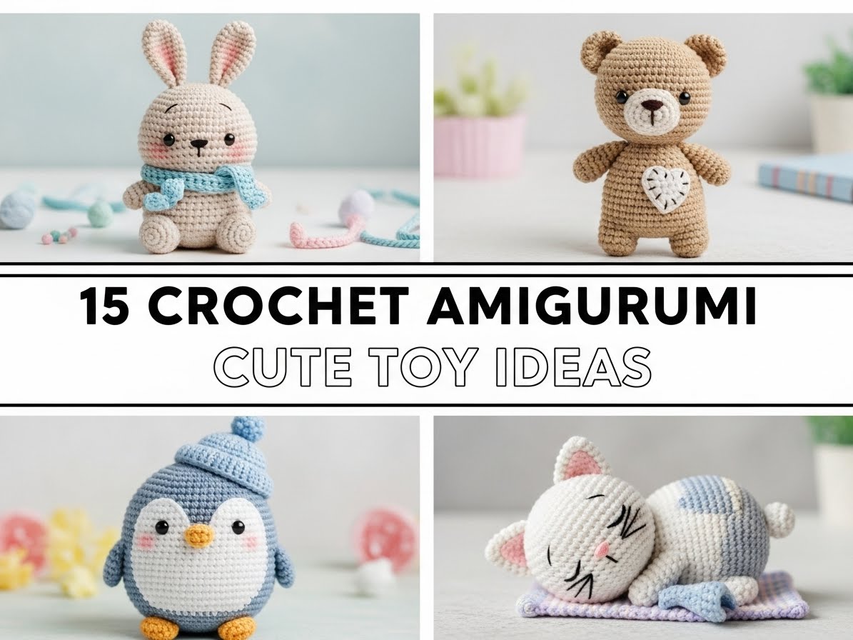 Crochet Amigurumi Cute Toy Ideas