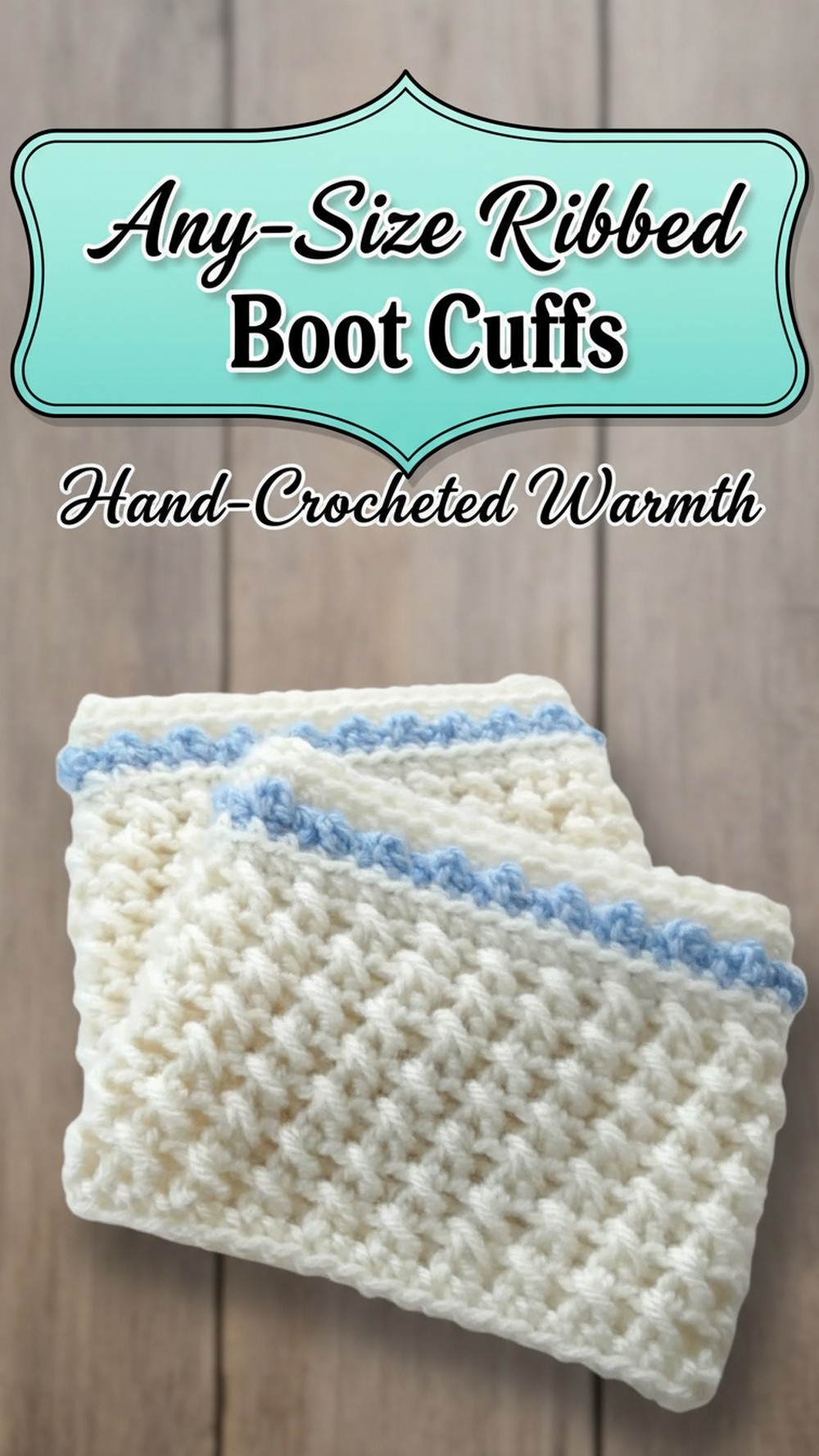 Any-Size Ribbed Boot Cuffs
