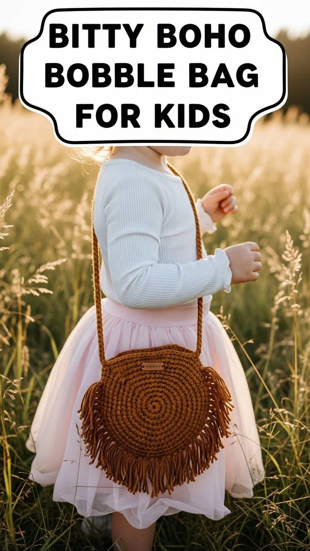 Bitty Boho Bobble Bag for Kids