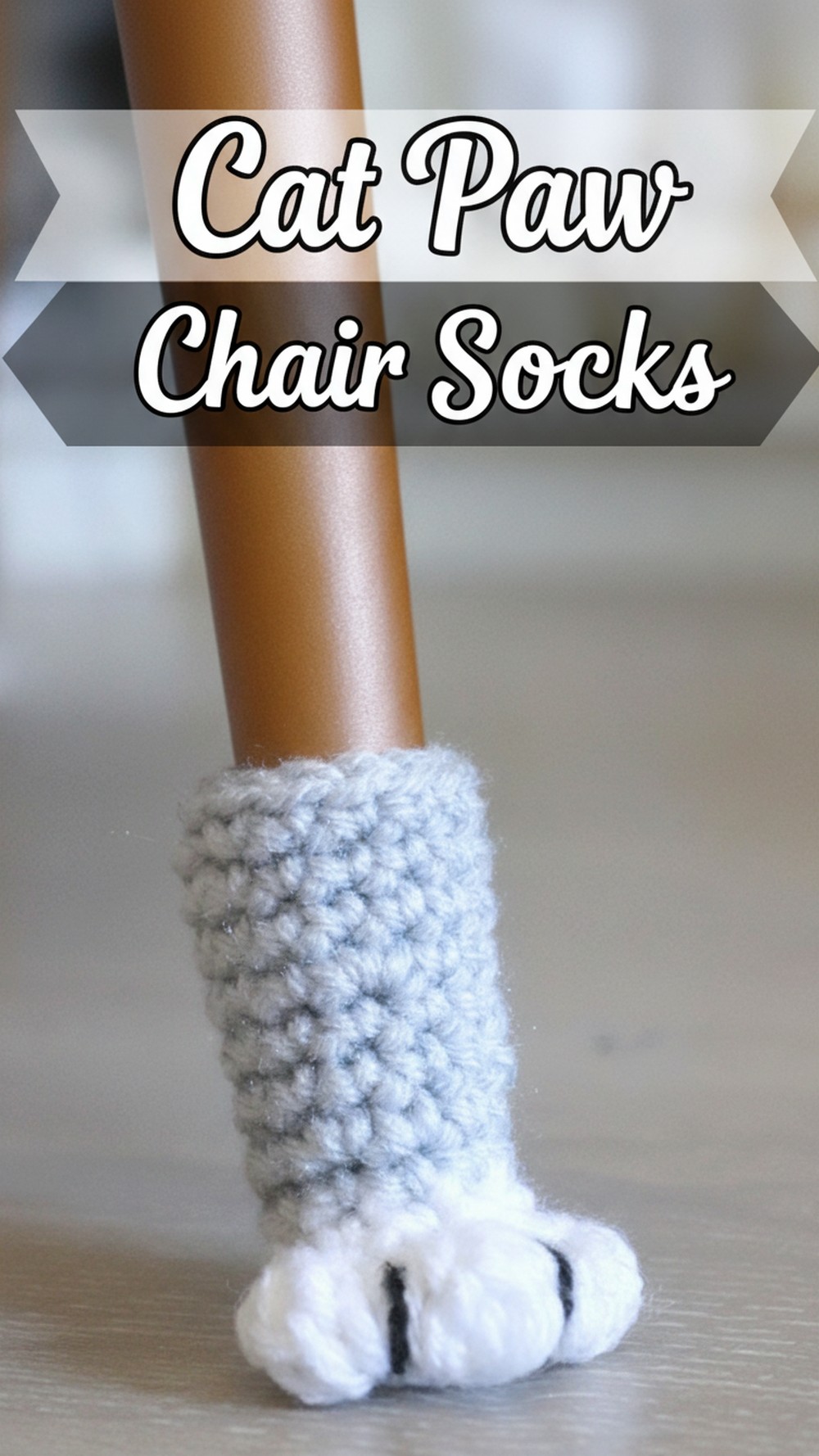 Cat Paw Chair Socks