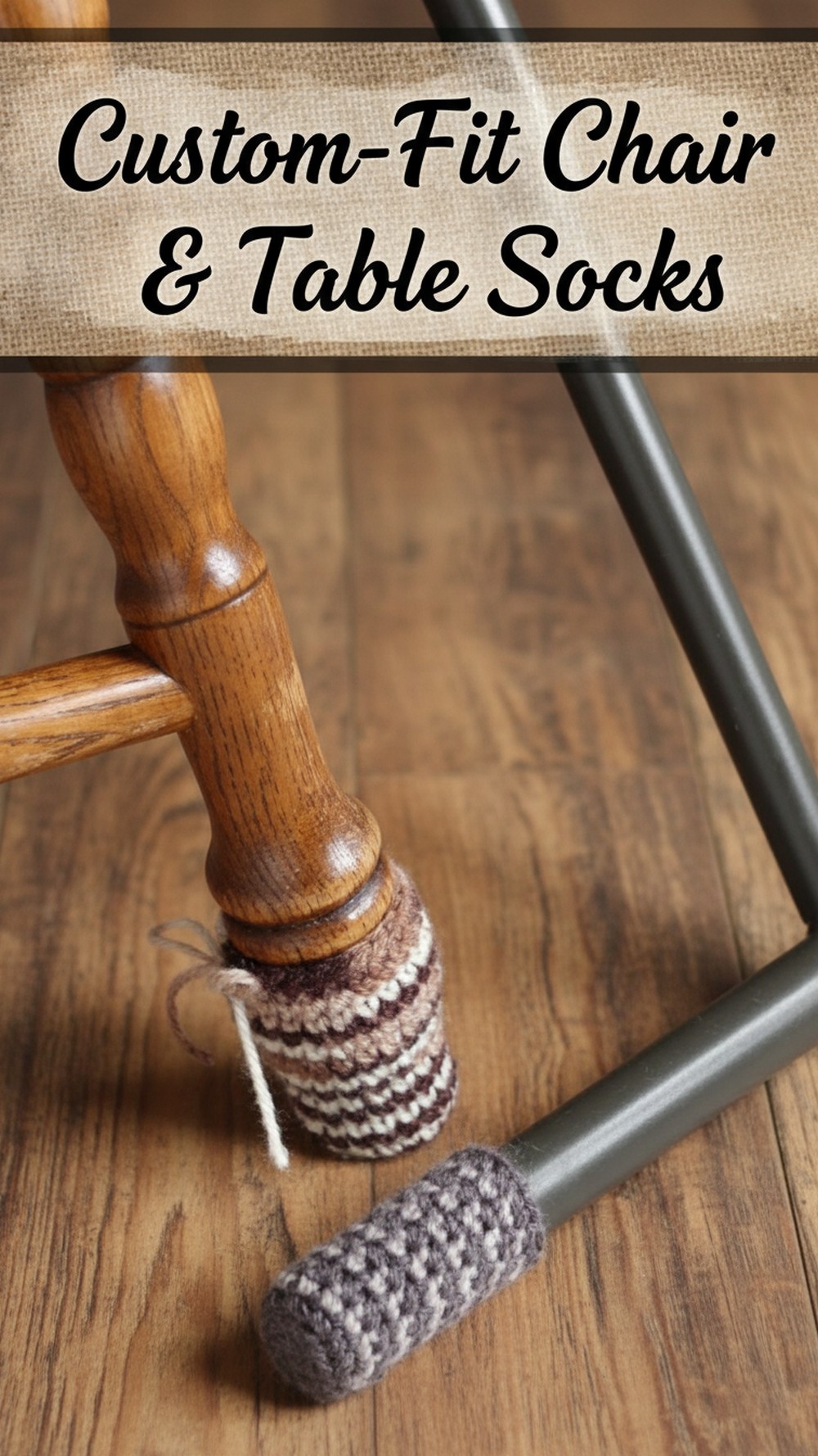 Custom-Fit Chair & Table Socks