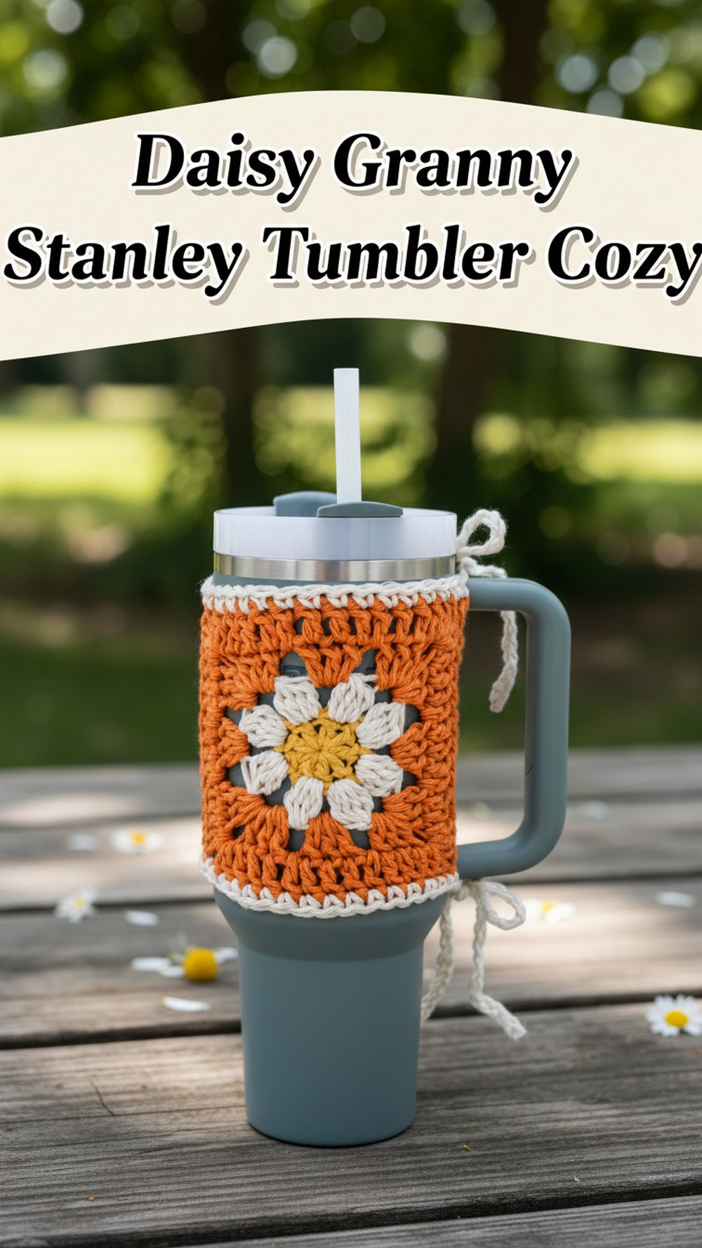 Daisy Granny Stanley Tumbler Cozy