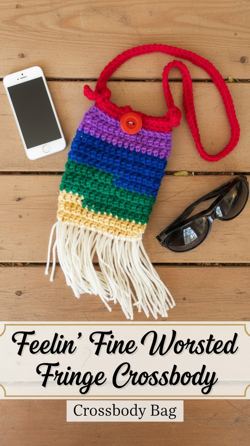 Feelin’ Fine Worsted Fringe Crossbody