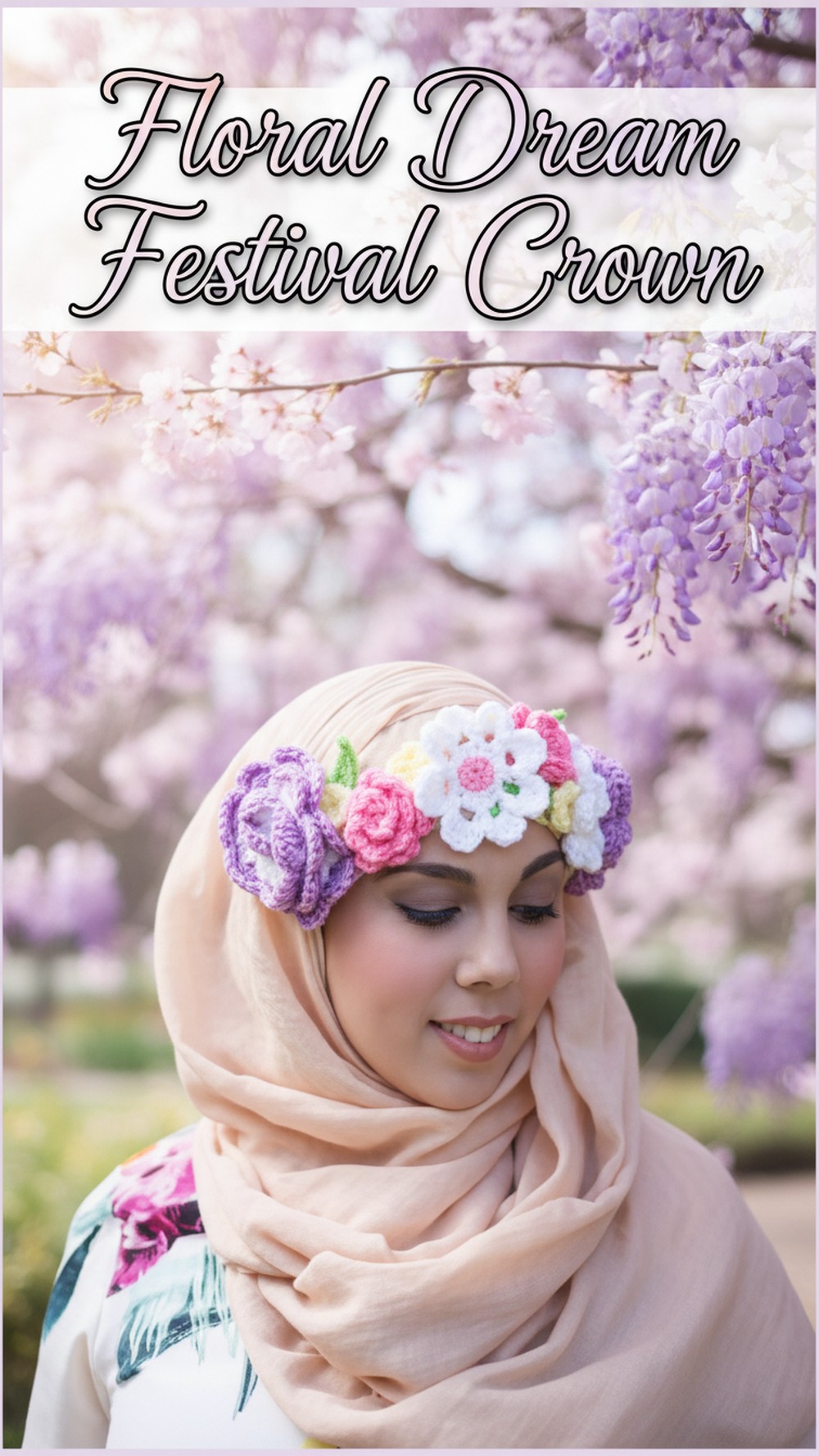 Floral Dream Festival Crown