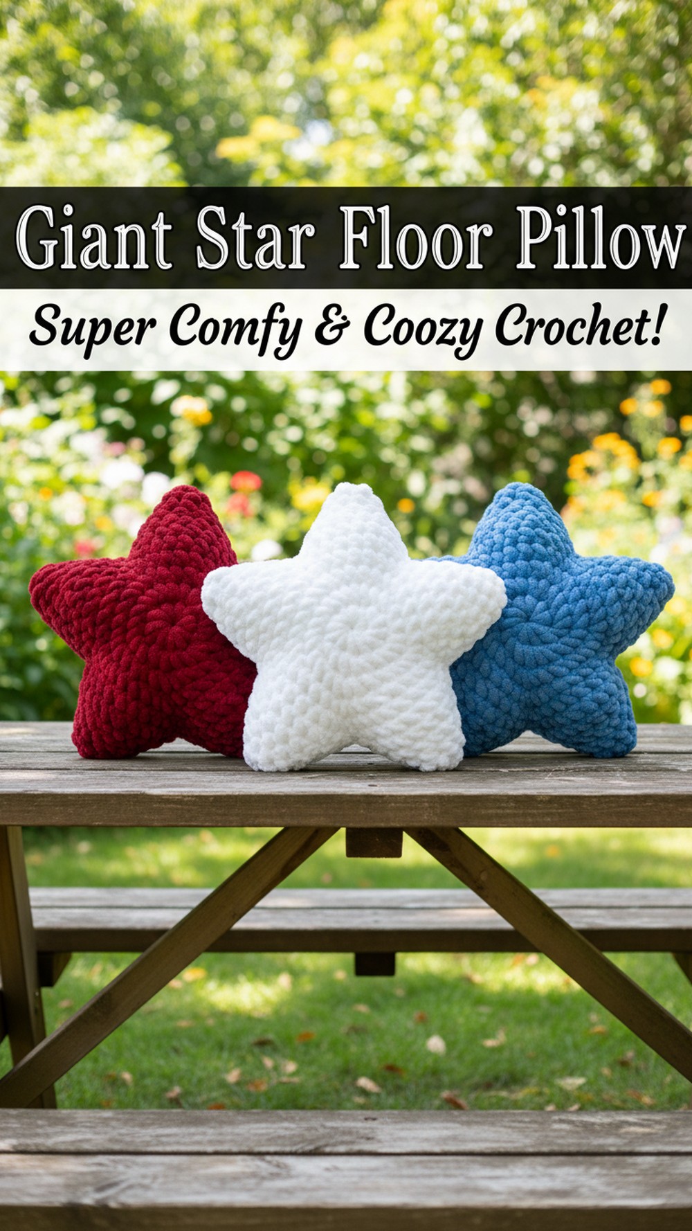 Giant Star Floor Pillow