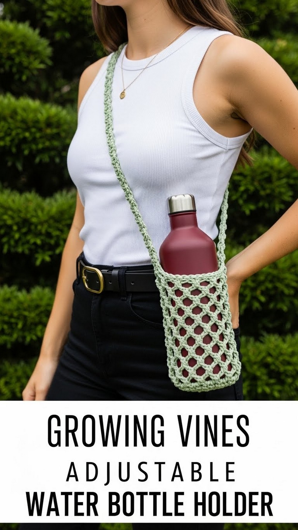 Growing Vines Adjustable Water Bottle Holder