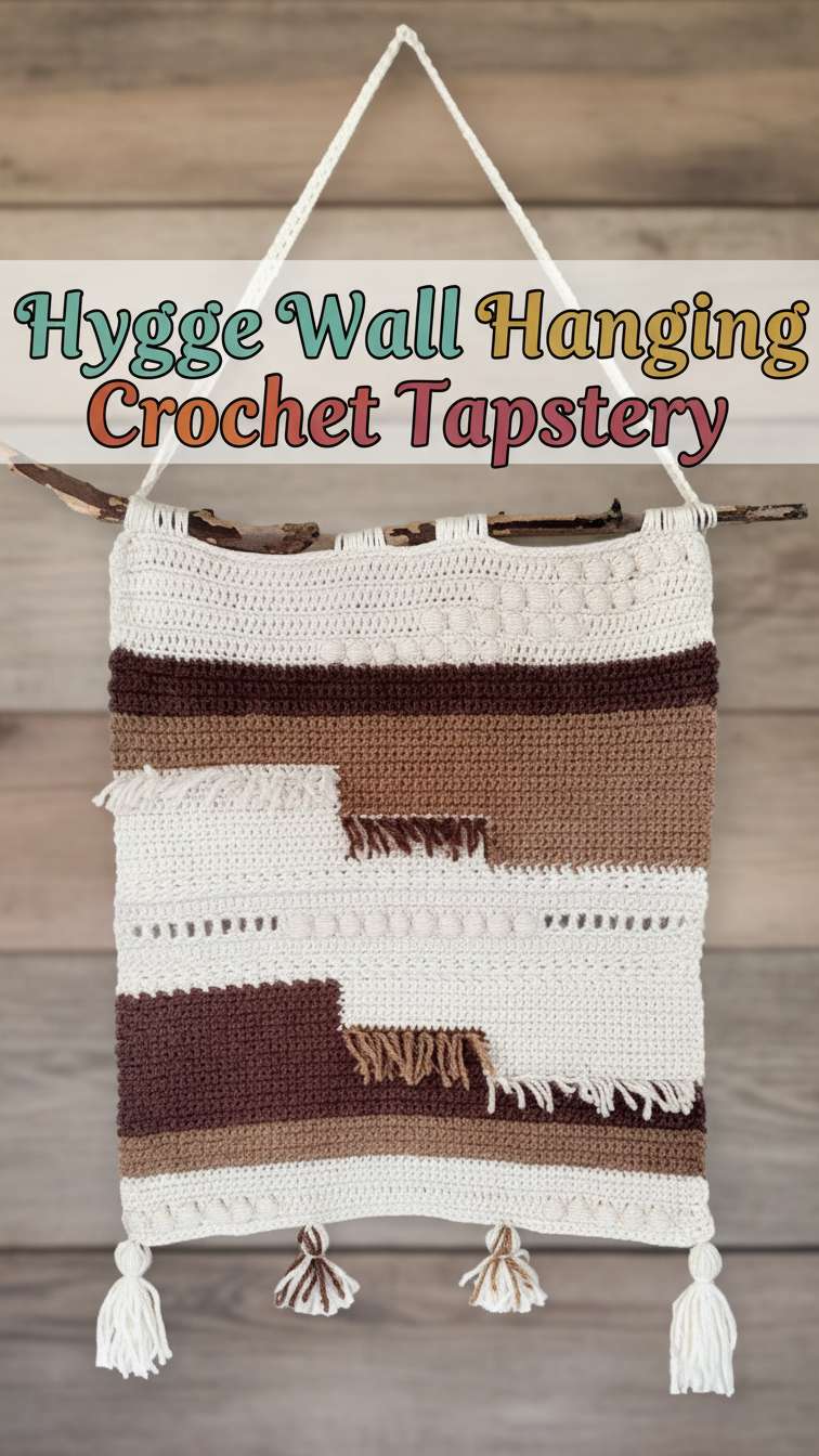 Hygge Wall Hanging Crochet Tapestry