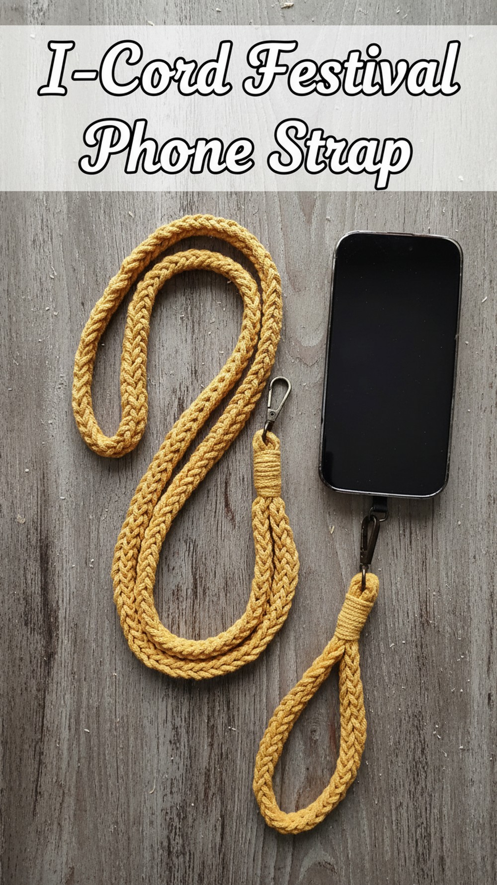 I-Cord Festival Phone Strap