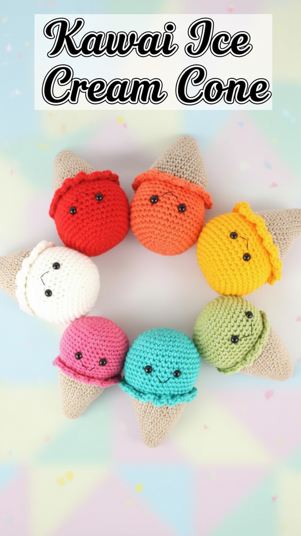 Kawaii Ice Cream Cone