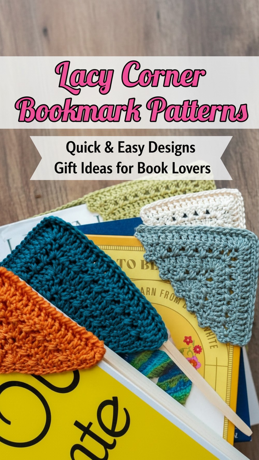 Lacy Corner Bookmark