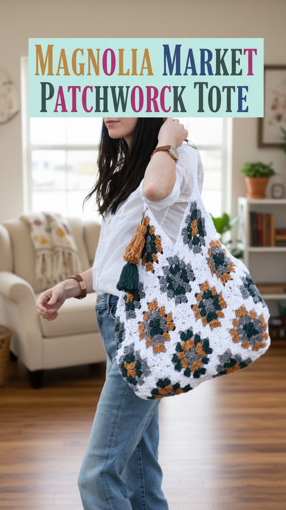 Magnolia Market Patchwork Tote