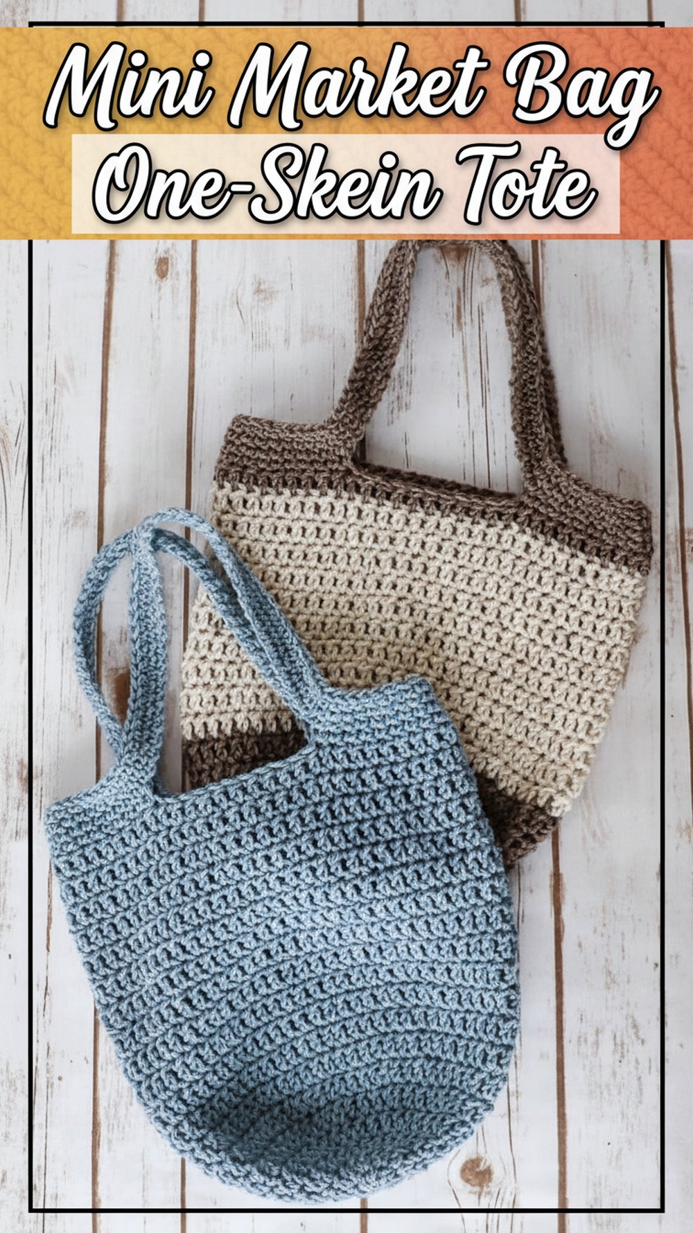 Mini Market Bag One-Skein Tote