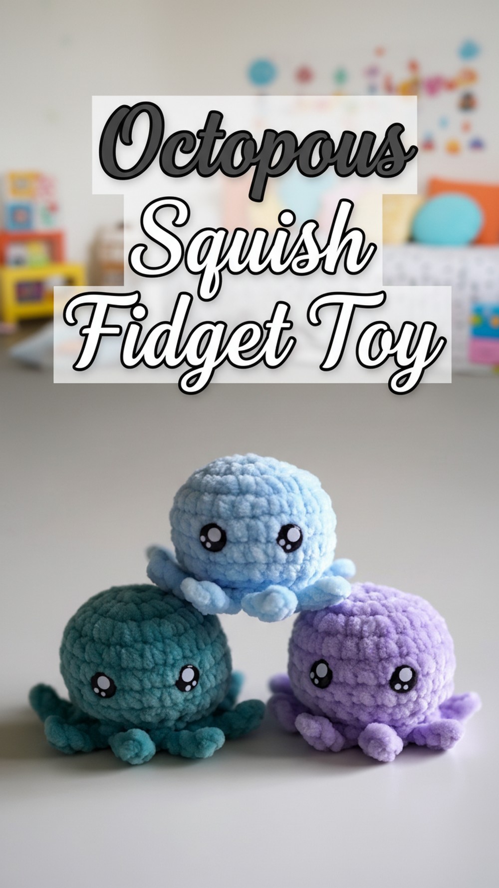 Octopus Squish Fidget Toy