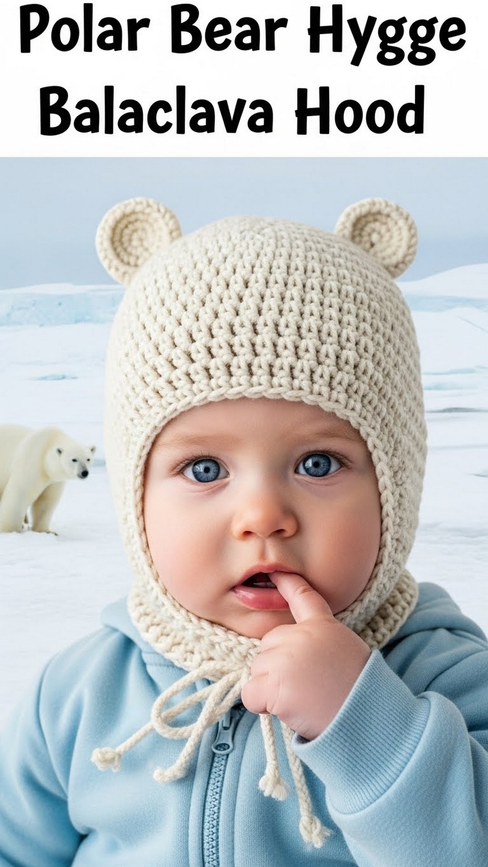 Polar Bear Hygge Balaclava Hood