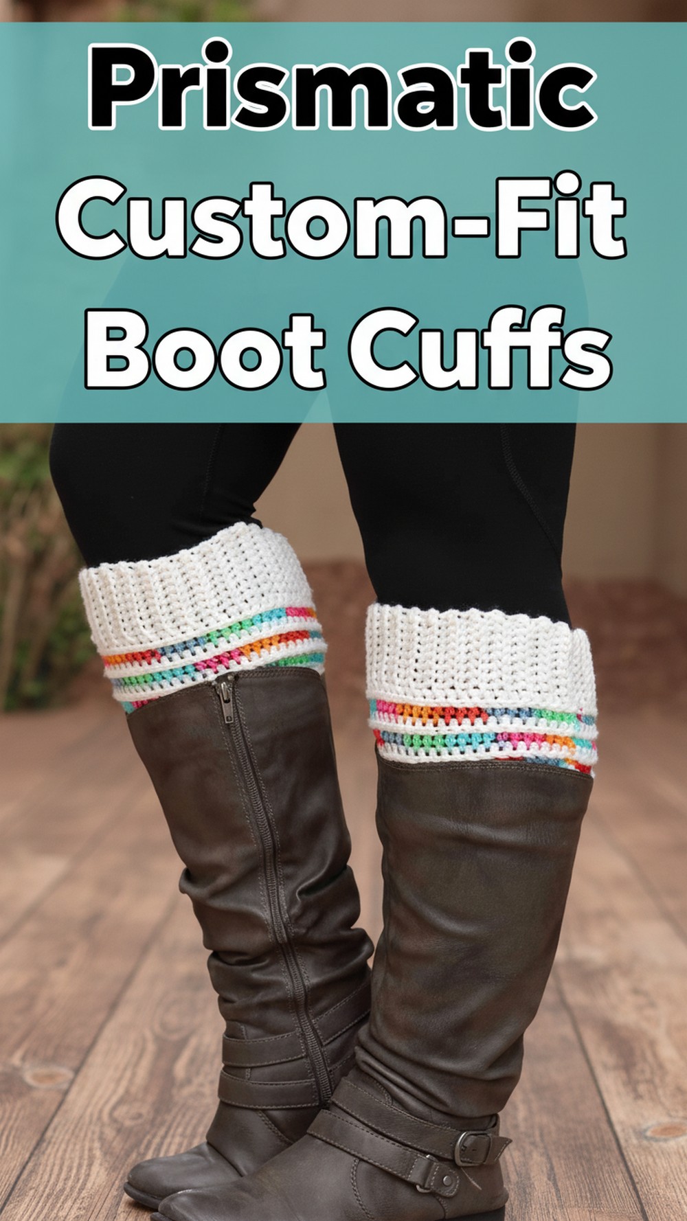 Prismatic Custom-Fit Boot Cuffs