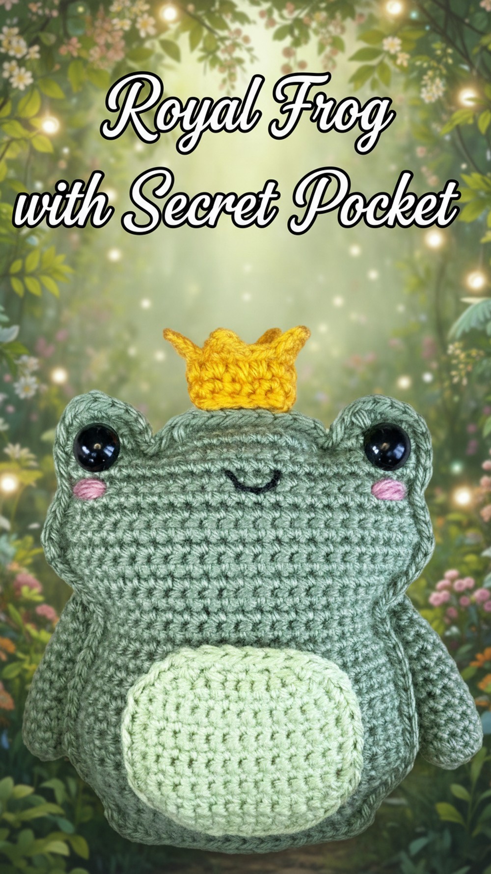 Royal Frog with Secret Pocket