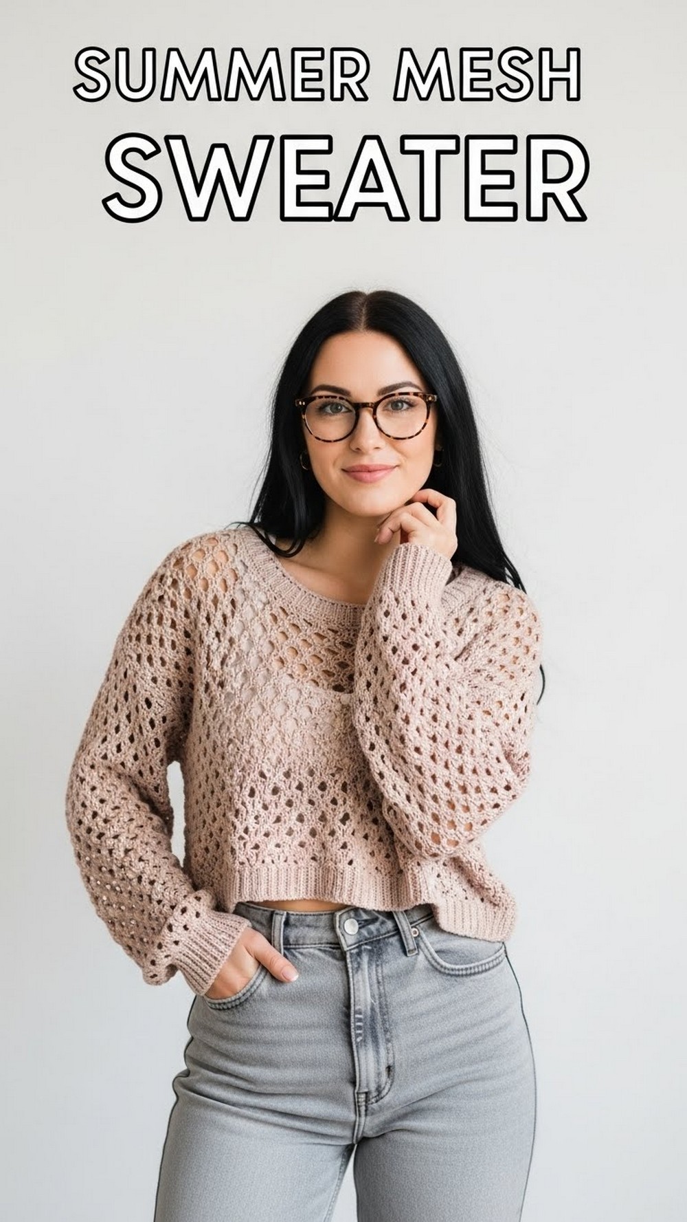 Summer Mesh Sweater