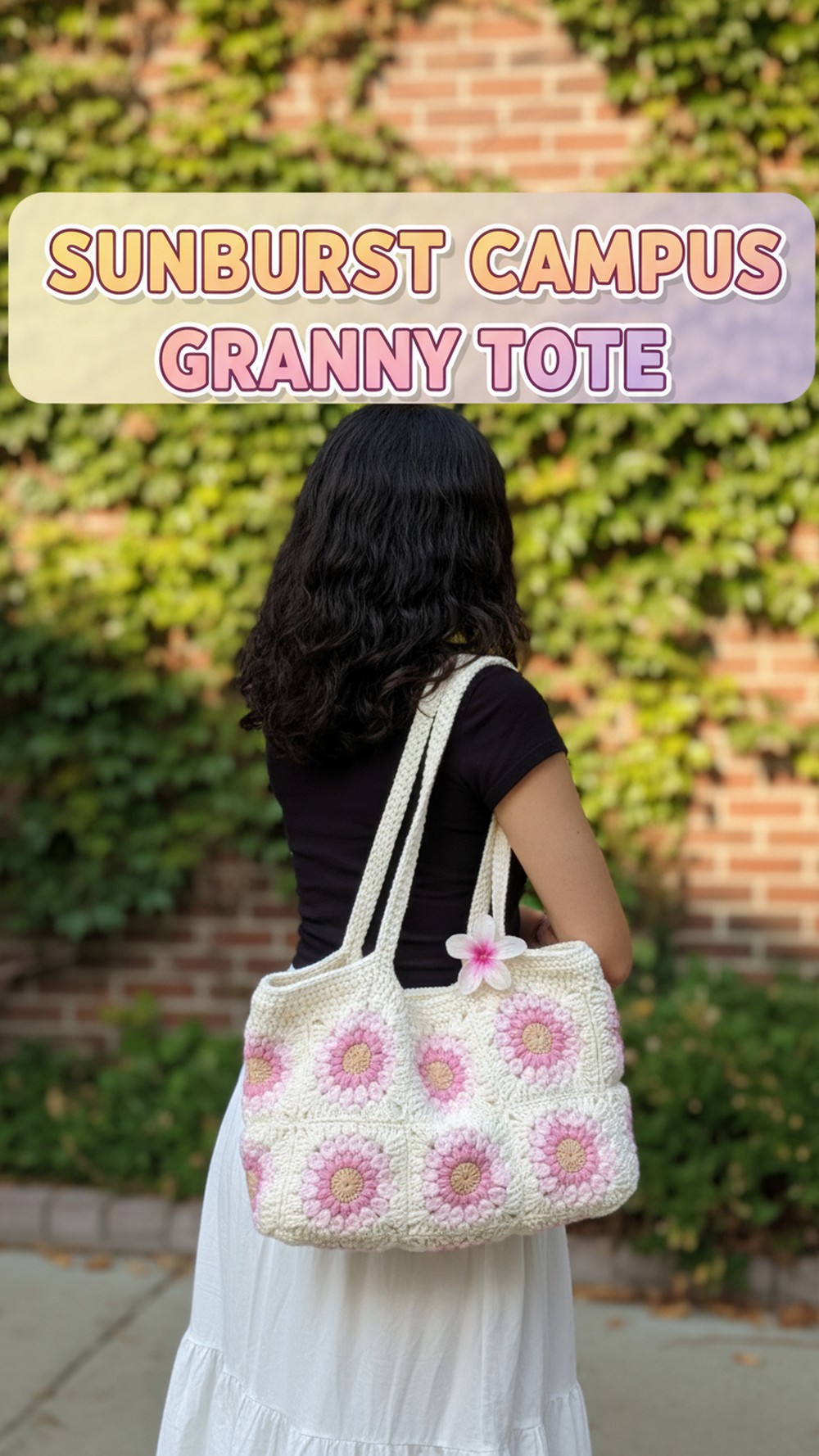 Sunburst Campus Granny Tote