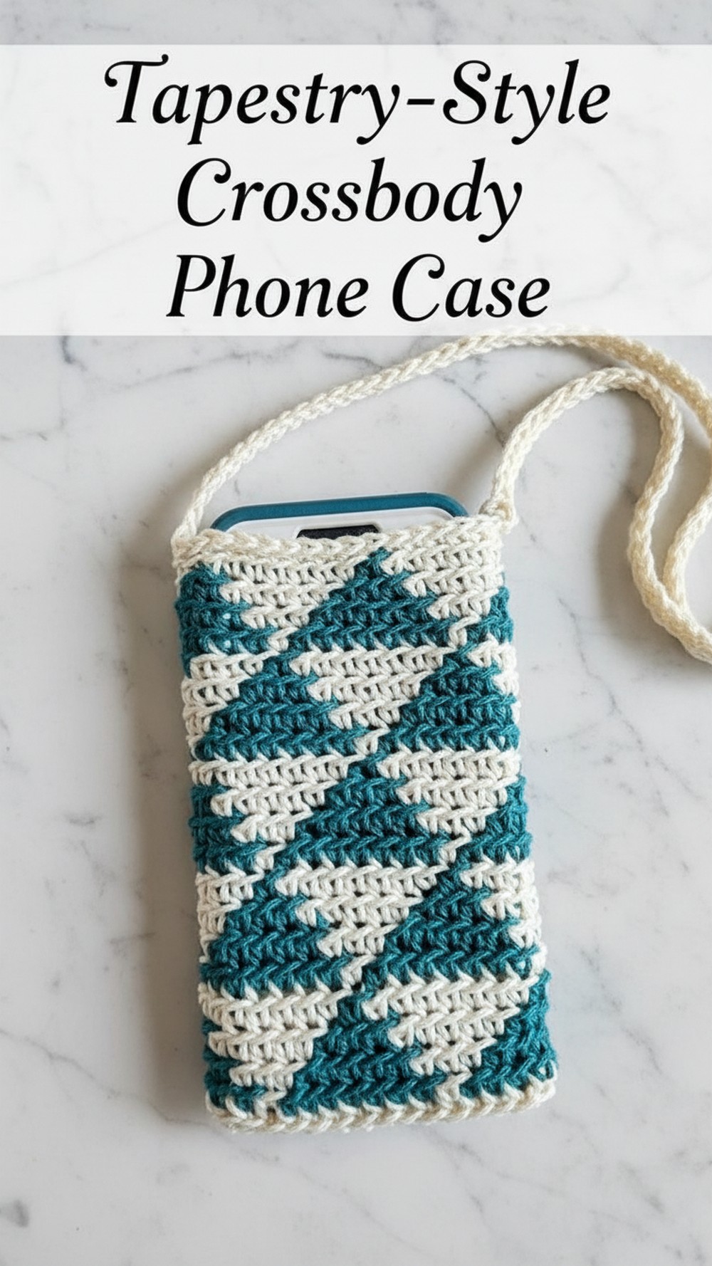 Tapestry-Style Crossbody Phone Case