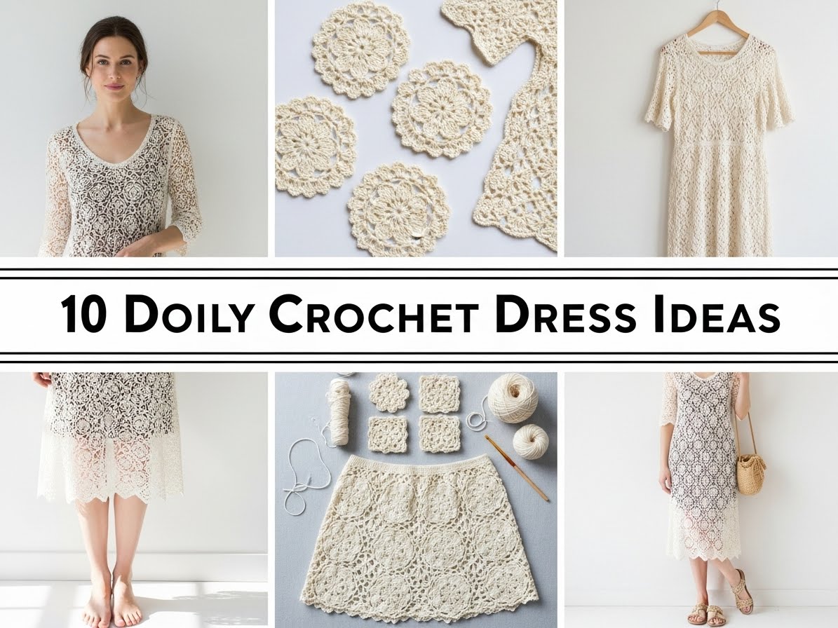 Doily Crochet Dress Ideas