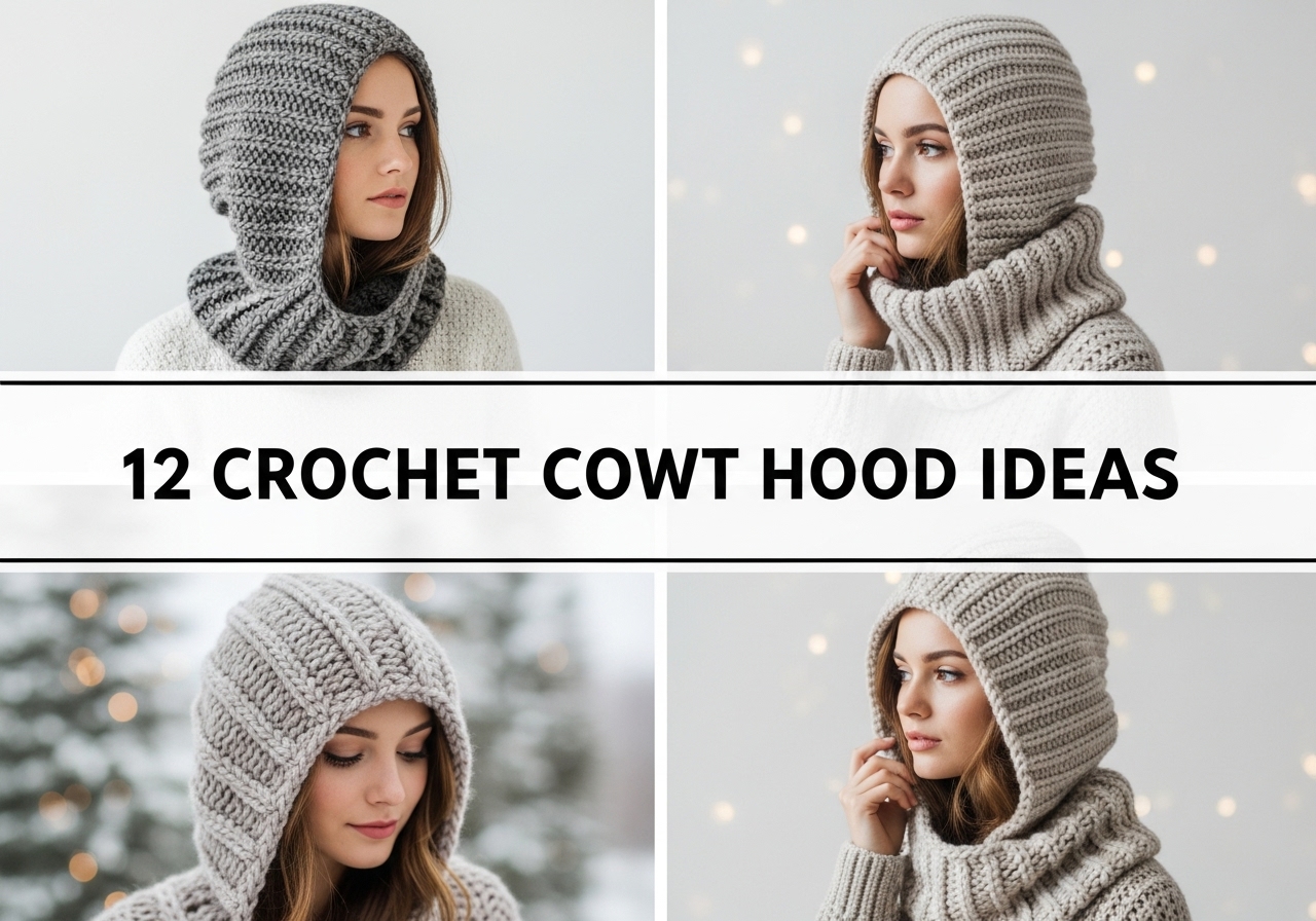 Crochet Cowl Hood Ideas