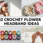 Crochet Flower Headband Ideas