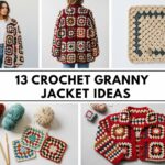 Crochet Granny Square Jacket Ideas