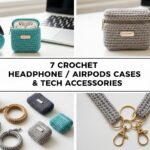 Crochet Headphone AirPods Cases & Tech Accessories