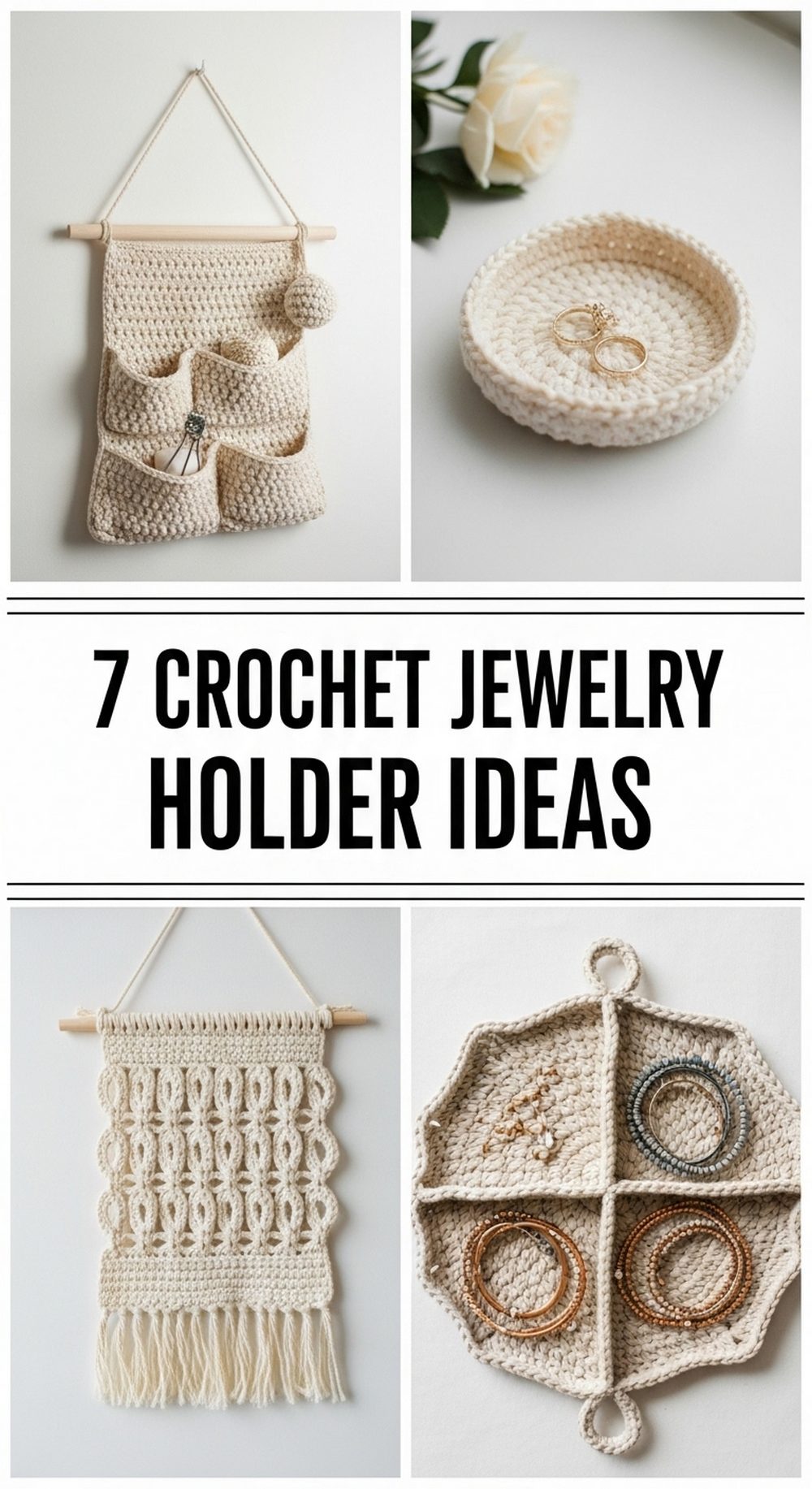 Crochet Jewelry Holder Ideas