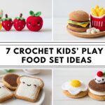 Crochet Kids’ Play Food Set Ideas