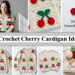 Crochet Cherry Cardigan Ideas
