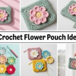 Crochet Flower Pouch Ideas