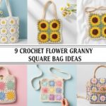 Crochet Flower Granny Square Bag Ideas