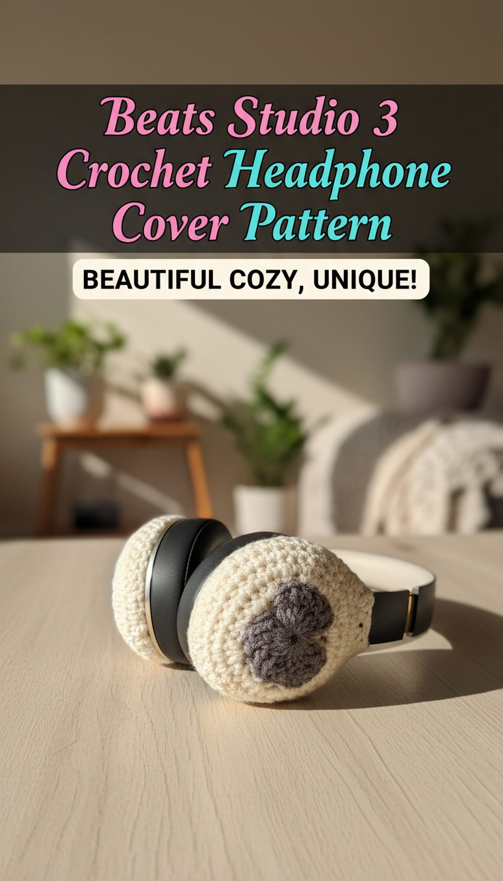 Beats Studio Crochet Headphone Cover Pattern