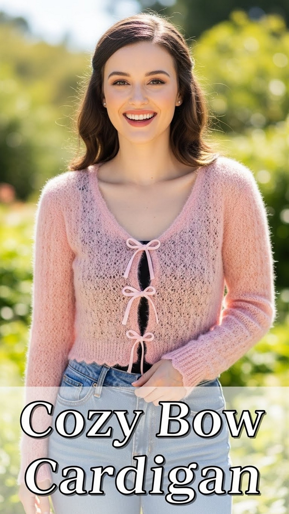 Cozy Bow Cardigan