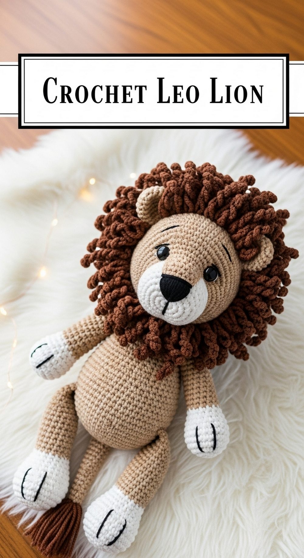 Crochet Leo Lion