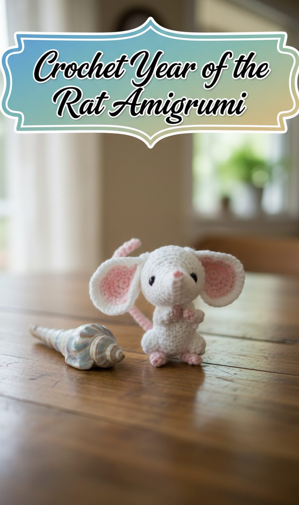 Crochet Year of the Rat Amigurumi
