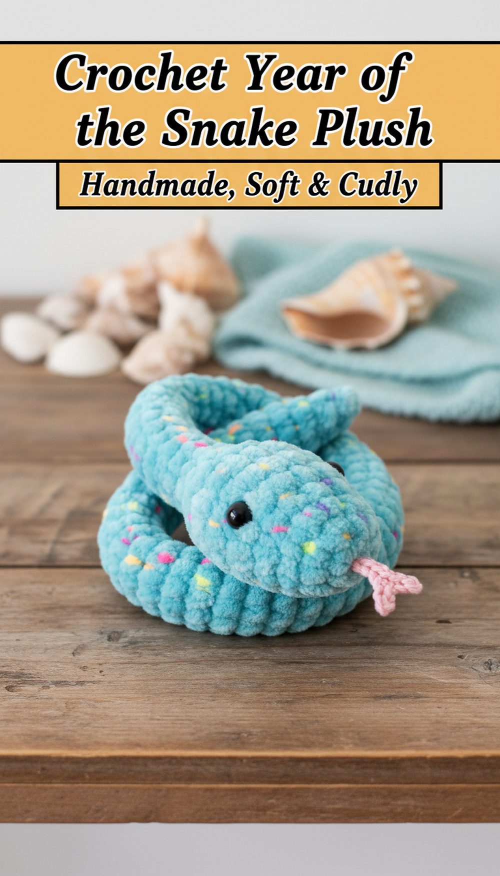 Crochet Year of the Snake Plush