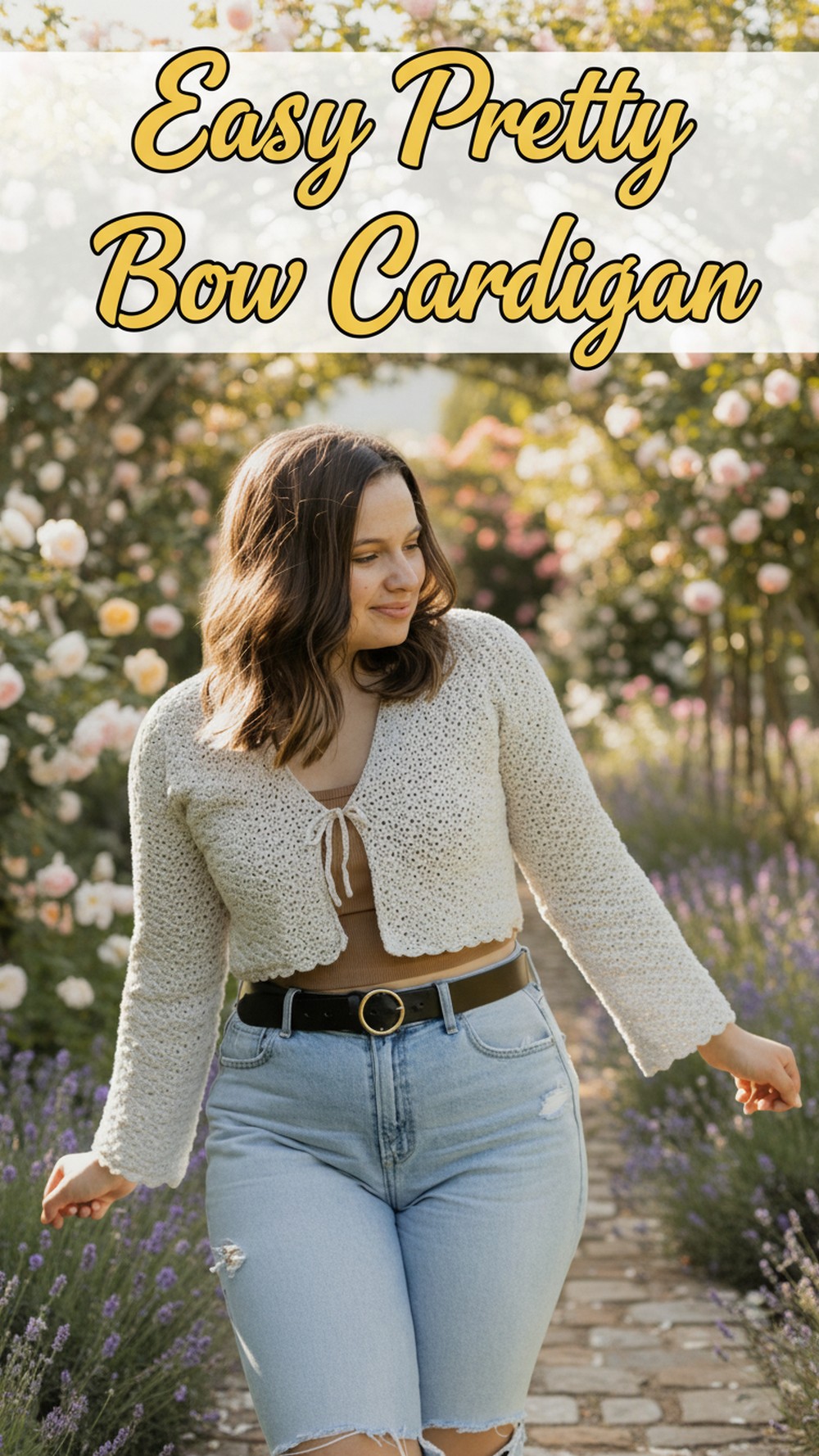 Easy Pretty Bow Cardigan