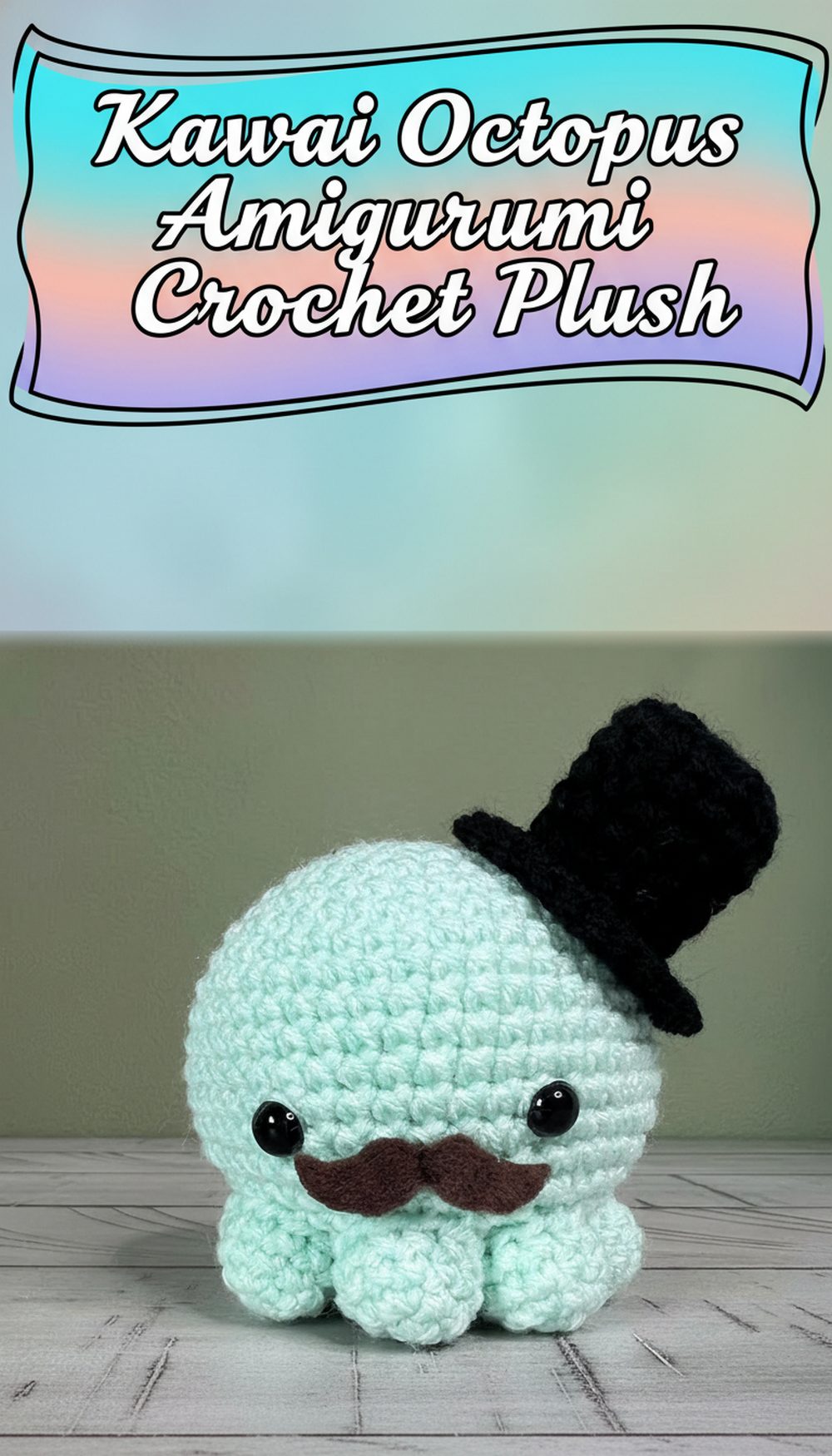 Kawaii Octopus Amigurumi Crochet Plush